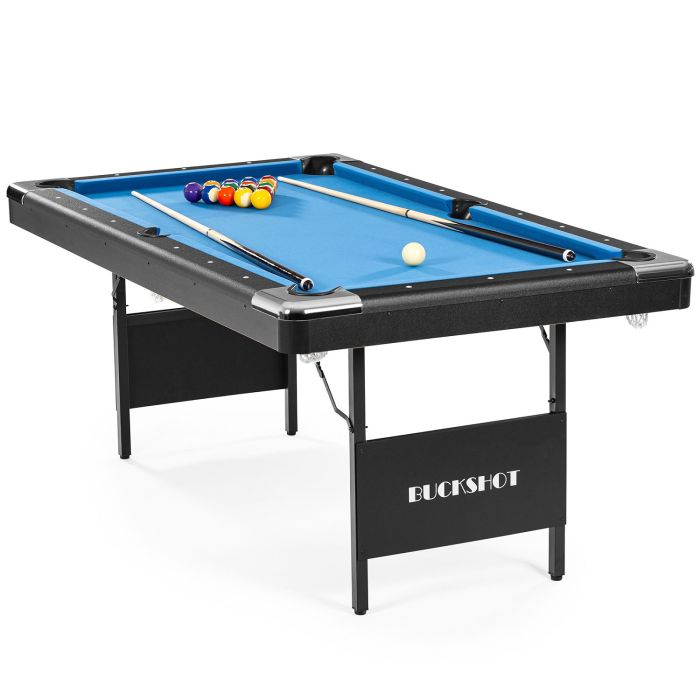 BuckShot Pooltafel Atlanta 6ft Blauw