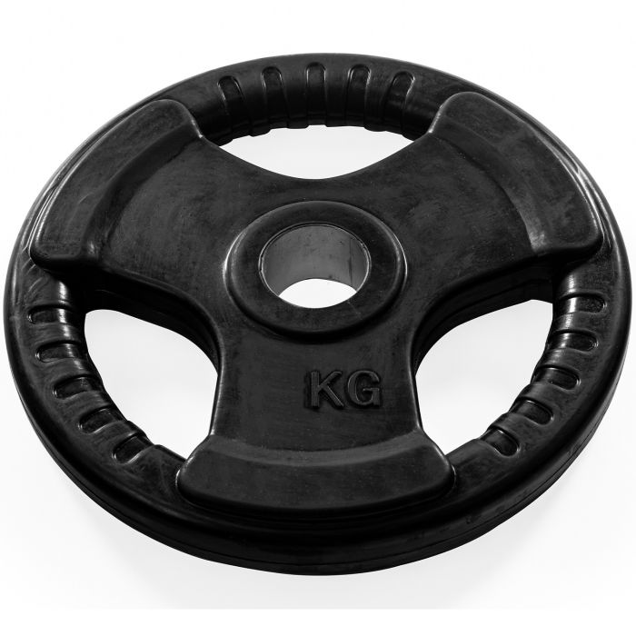 Dione Olympic halterschijf 25 kg Rubber Tri-Grip