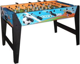 Bestickerde voetbaltafel telescoop stangen Garlando F-Zero