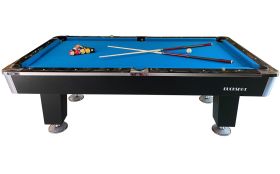 Leisteen Pooltafel 8ft BuckShot LeMans 4 Leg